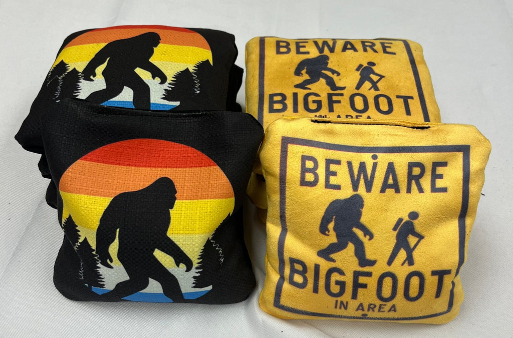Bigfoot In The Woods Cornhole Set blastcornhole