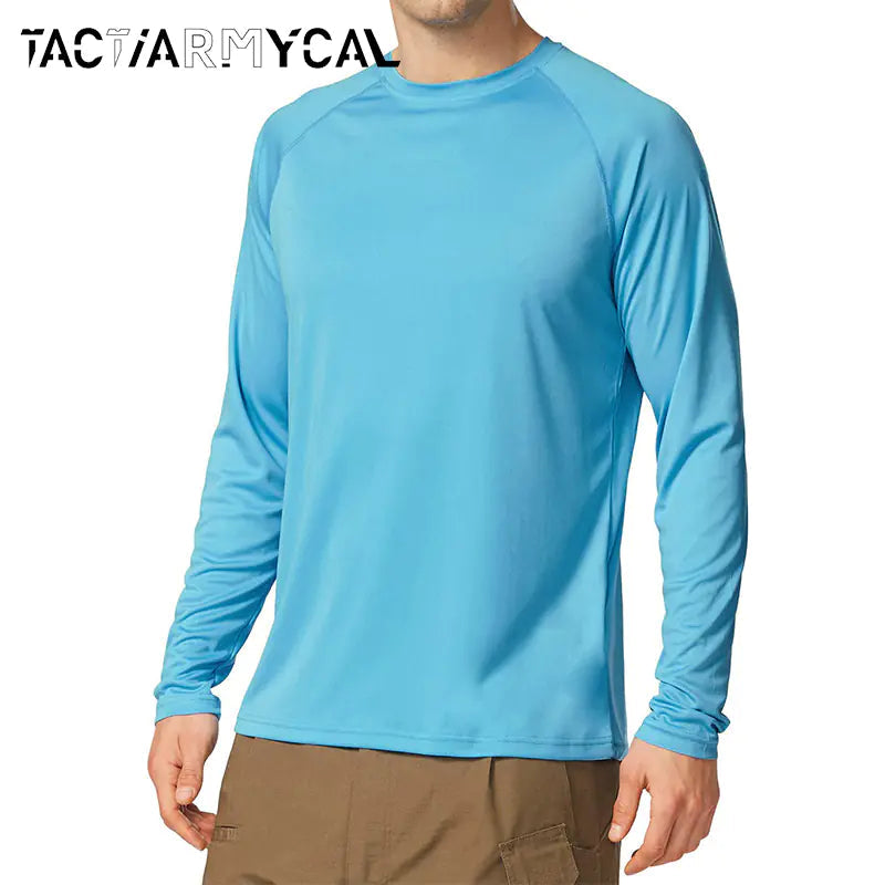 Men's Sun Protection UPF 50 Quick-Dry Hiking Shirts Lootquake LLC