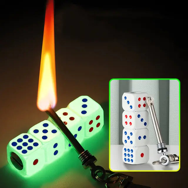 Novelty Funny Dice Type Free Fire Lighter Pi-Mart
