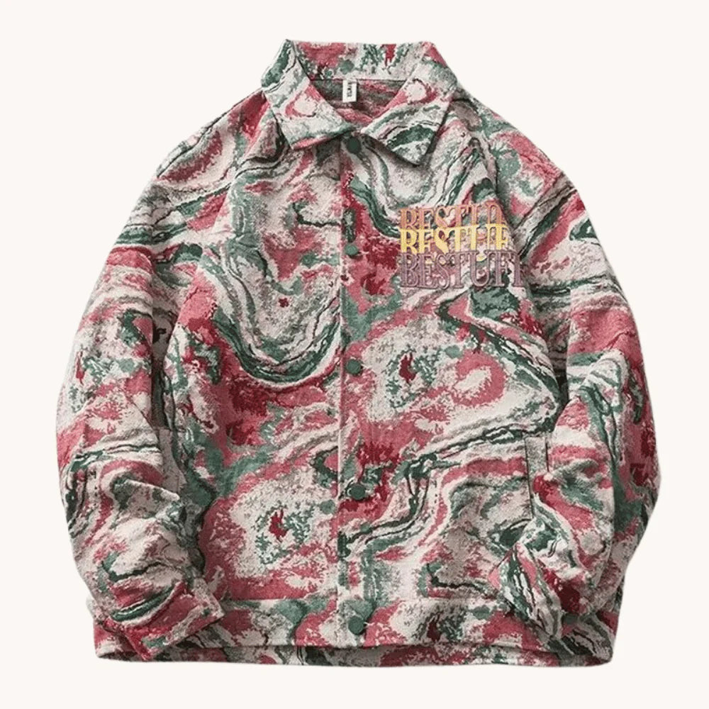 Abstract Graffiti Jacket Pi-Mart