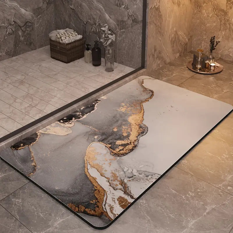 Luxury Coordinating Shower Mats-Polymers Pi-Mart