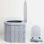Travel-Friendly Folding Portable Toilet Pi-Mart
