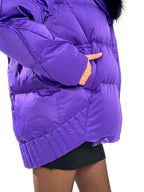 Genuine Silver Fox Premium Down Fill Coat - SJB-DIAMOND ELITES