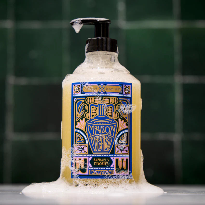 Maison Mascarell Hand Soap Starter Kit Dispenser & Soap Refill - Imperfect Container This is Beauty US