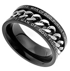 Black Chain Ring KingdomWear