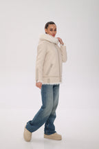 ⇆ Reversible Hooded Wool Blend Jacket - SJB-DIAMOND ELITES