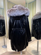 Genuine Silver Fox Fully Lined Hood Rabbit Insulated Parka Alaska® Outerwear Company
