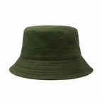 Canvas Bucket Hat - Washed Cotton Moldable Brim - UPF Sun Protection
