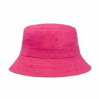 Canvas Bucket Hat - Washed Cotton Moldable Brim - UPF Sun Protection
