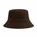 Canvas Bucket Hat - Washed Cotton Moldable Brim - UPF Sun Protection