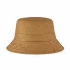 Canvas Bucket Hat - Washed Cotton Moldable Brim - UPF Sun Protection