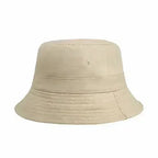 Canvas Bucket Hat - Washed Cotton Moldable Brim - UPF Sun Protection