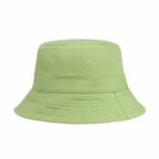 Canvas Bucket Hat - Washed Cotton Moldable Brim - UPF Sun Protection