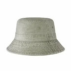 Canvas Bucket Hat - Washed Cotton Moldable Brim - UPF Sun Protection