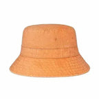 Canvas Bucket Hat - Washed Cotton Moldable Brim - UPF Sun Protection