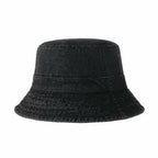 Canvas Bucket Hat - Washed Cotton Moldable Brim - UPF Sun Protection