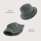 🧸 ChoKoLids Sherpa Bucket Hat – Soft Comfort Meets Sun Protection