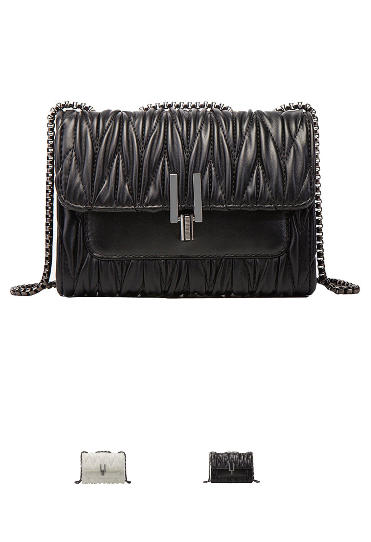 Embroidery Camellia Chain bag crossbody shoulder - SJB-DIAMOND ELITES