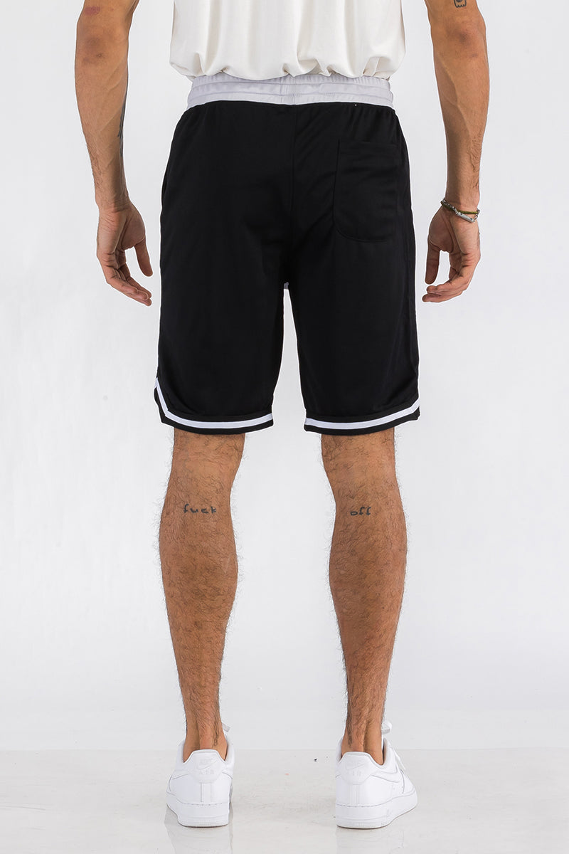 Mens Striped Basketball Active Jordan Shorts - SJB-DIAMOND ELITES