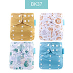 Happyflute Baby Cloth Training Pants - 4 Pack Washable