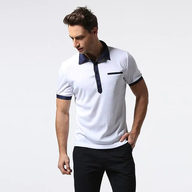 2018 Men's Short Sleeve Polo Shirts for E-commerce Lootquake LLC