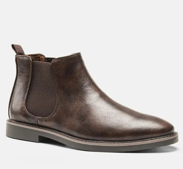 Retro Men's Cowhide Boots Pi-Mart