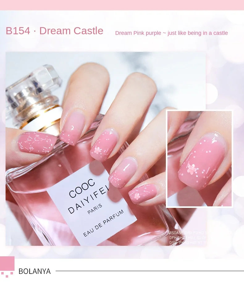 8ml One Unit Waterproof Water Nail Polish Uv Permanent Seedling Varnish B1 Series Fashion - SJB-DIAMOND ELITES