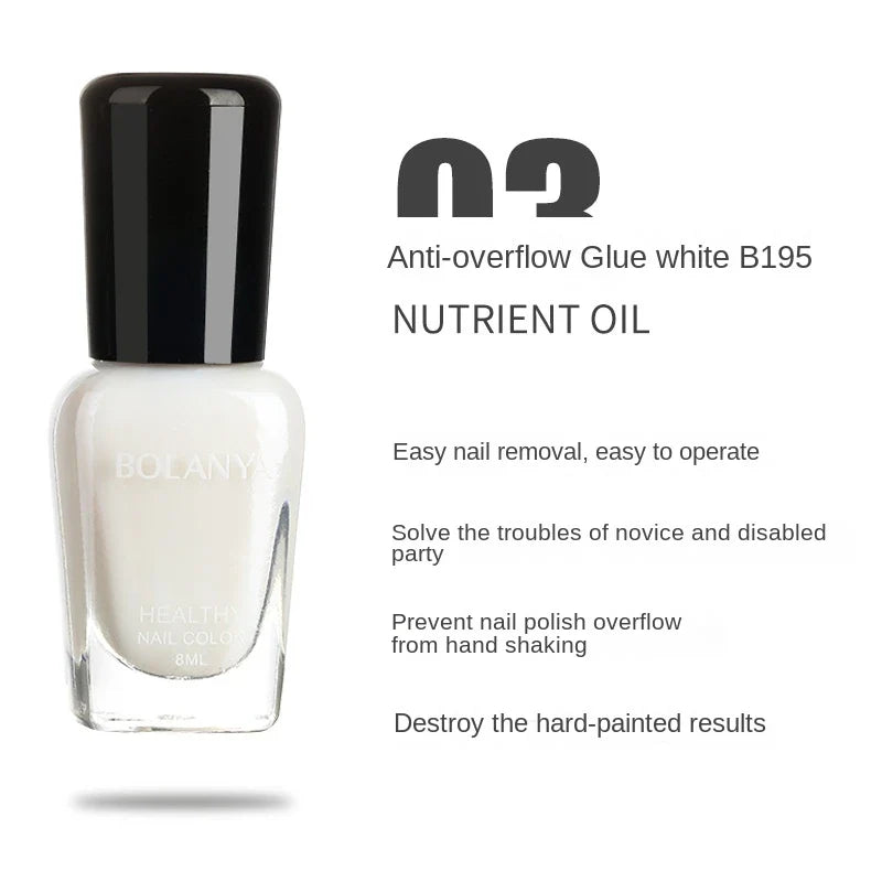 8ml One Unit Waterproof Water Nail Polish Uv Permanent Seedling Varnish B1 Series Fashion - SJB-DIAMOND ELITES
