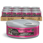 Daves Pet Food Grain Free Wet Cat Food (95% Beef & Beef Liver Pate) Made in Canada Naturally Healthy Canned Cat Food Added Vitamins & Minerals Wheat & Gluten-Free 5.5 oz Cans (Case of 24) Lootquake LLC