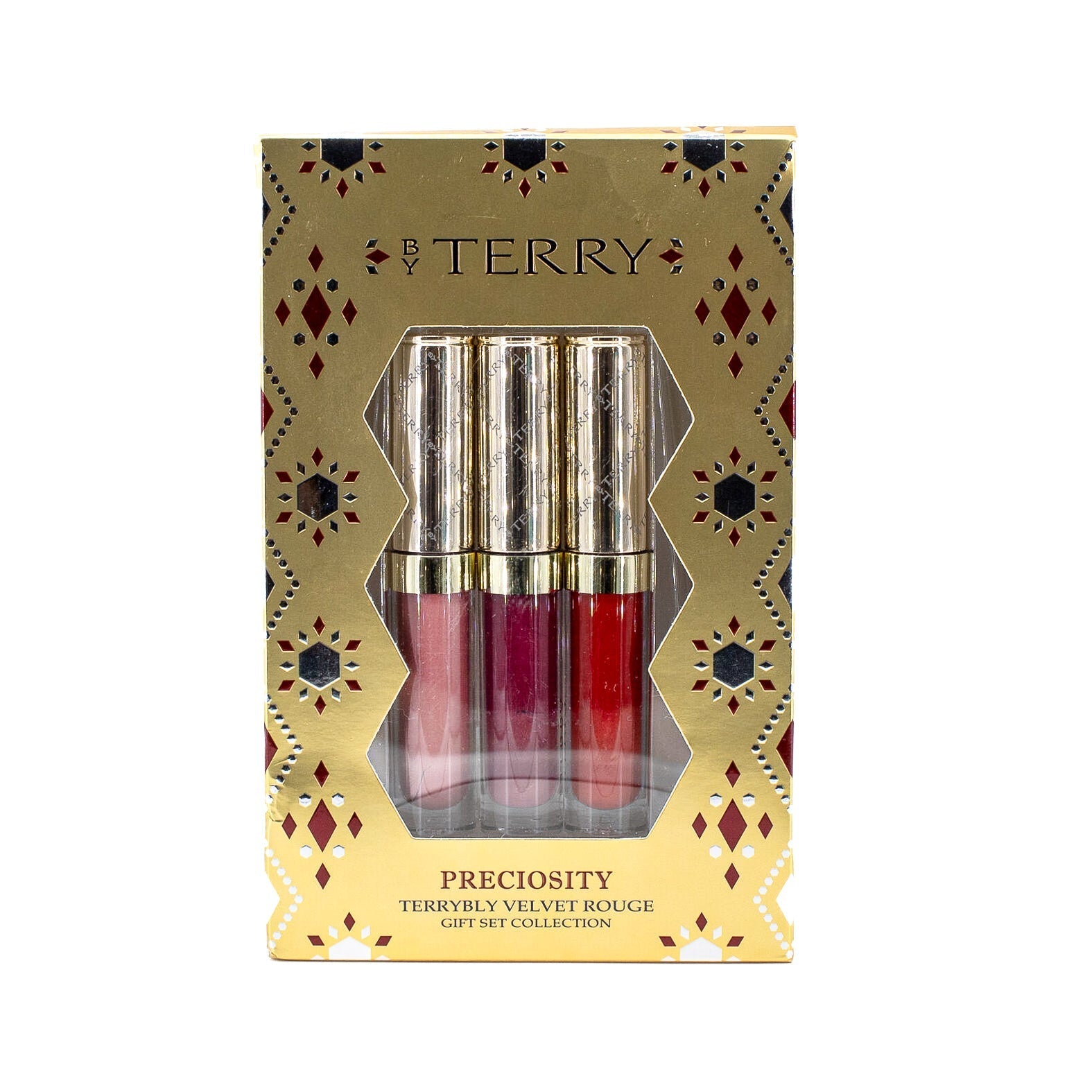 BY TERRY Preciosity Terrybly Velvet Rouge Gift Set - Imperfect Box This is Beauty US