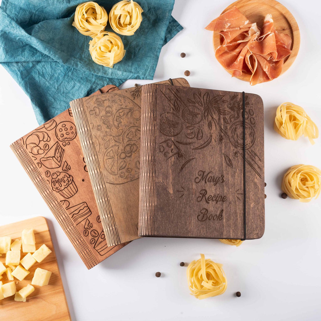 Wooden Recipe Book – Bakery Style - SJB-DIAMOND ELITES