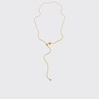 Ball drawstring snake chain necklace stainless steel necklace for women minimalist simple elegant stainless steel jewelry - SJB-DIAMOND ELITES