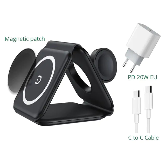 Bonola 3 in 1 Foldable Charger Pi-Mart