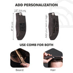 Wooden Beard Comb – Best Dad Ever - SJB-DIAMOND ELITES