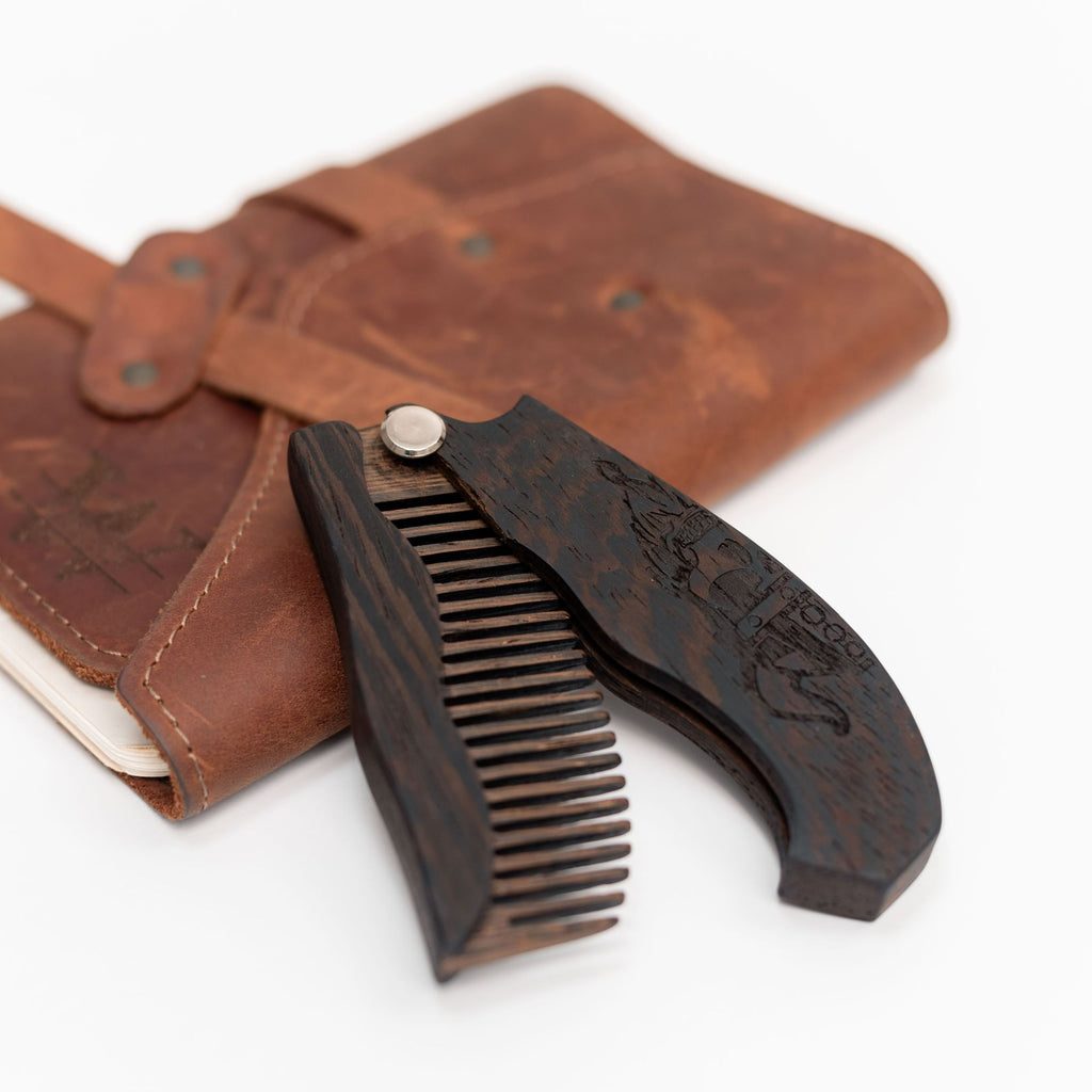 Wooden Beard Comb – Viking Design - SJB-DIAMOND ELITES