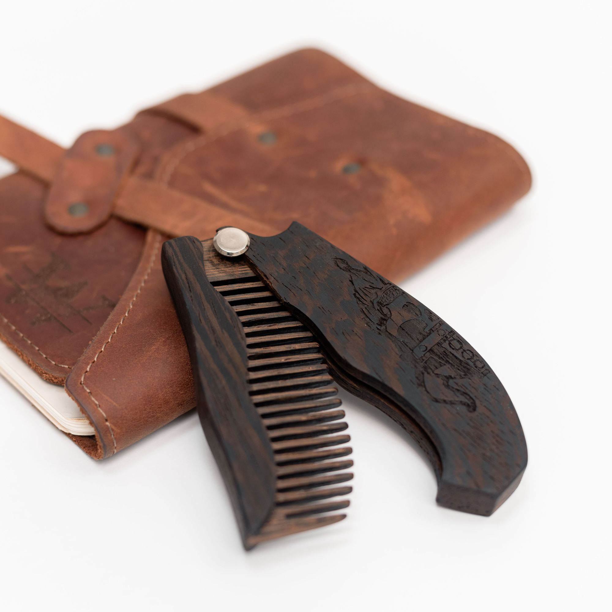 Wooden Beard Comb – Viking Design - SJB-DIAMOND ELITES