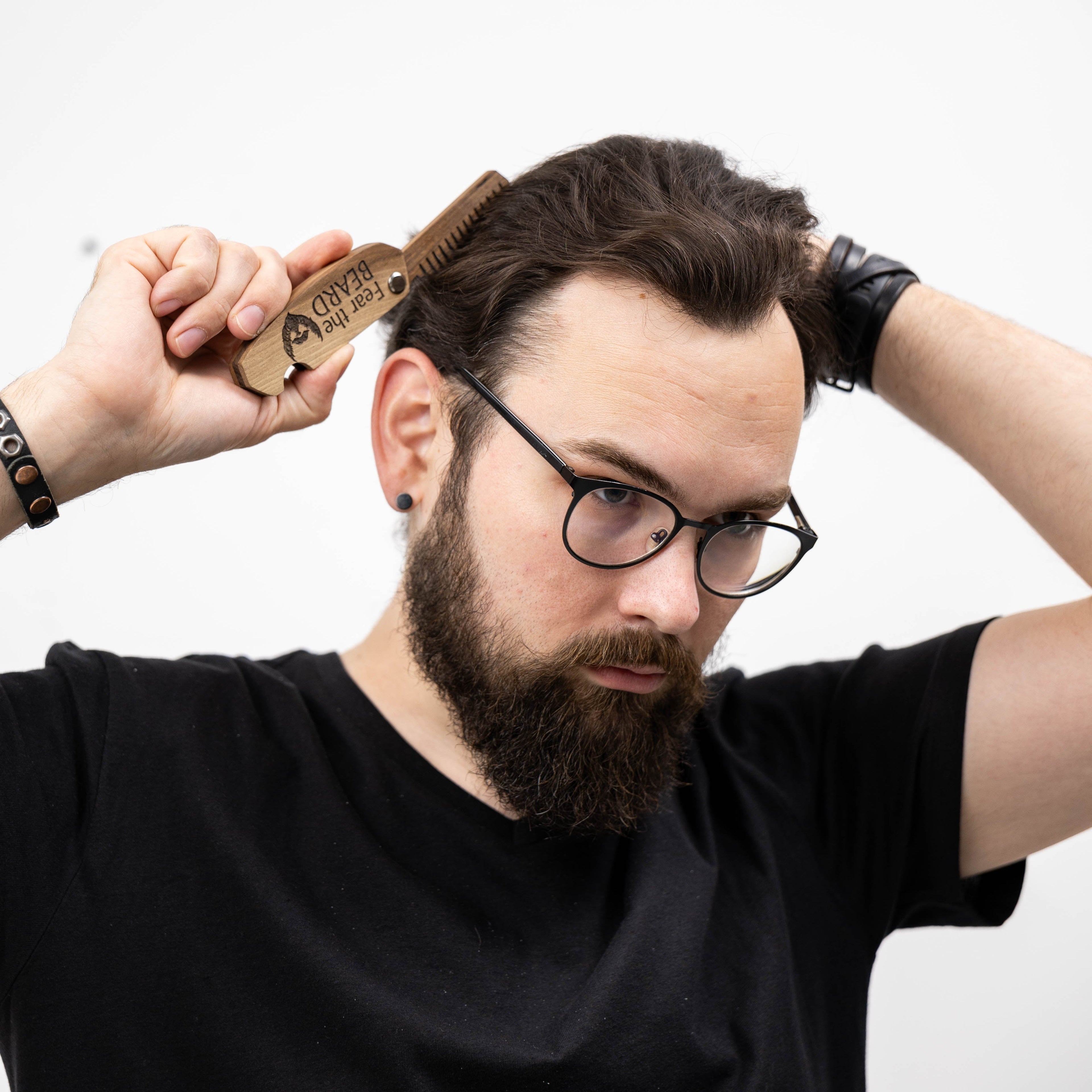 Wooden Beard Comb – Fear the Beard - SJB-DIAMOND ELITES