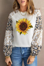 Sunflower Graphic Animal Top - SJB-DIAMOND ELITES
