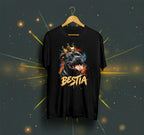 Staffy T-shirt Black Bestia Dog Gear