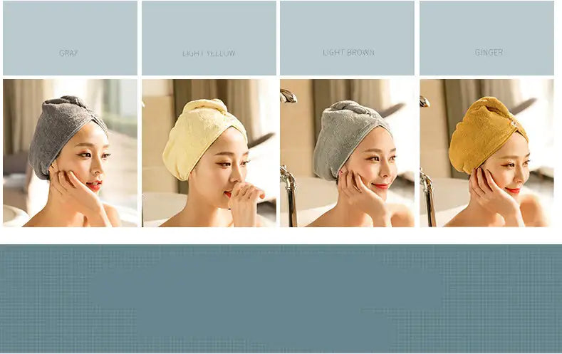 Women's Hair Dryer Cap, Absorbent Dry Hair Towel Lootquake LLC