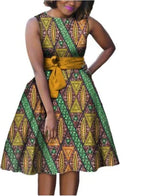 Batik Printed Cotton Dress and Skirt Combo Pi-Mart
