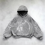 Urban Vibe Hooded Y2K Streetwear Sweatshirt Pi-Mart