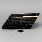 Big Black Tourmaline Hunk w/t Quartz Inclusions