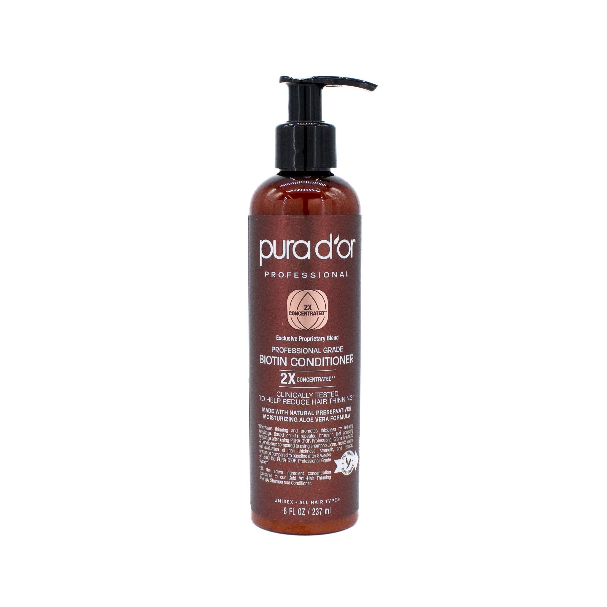Pura d'or Professional Grade Biotin Conditioner 8oz - New This is Beauty US