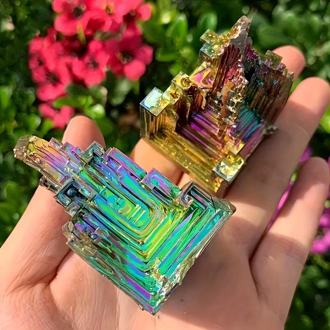 Bismuth Metal Freeform Castles Crystal Destiny