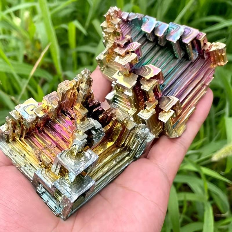 Bismuth Metal Freeform Castles Crystal Destiny