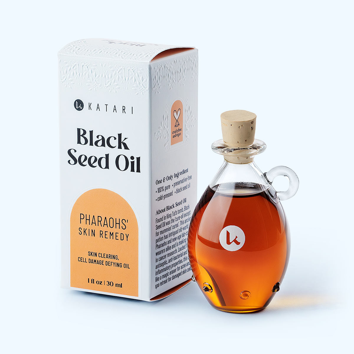 Black Seed Oil - Acne Fighting & Clear Skin Katari Beauty