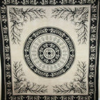 Tiger Elephant Mandala Tapestry Boho Wall Hanging Large