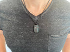Black Chain Cross Necklace KingdomWear