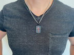 Diamond Back Shield  Necklace KingdomWear